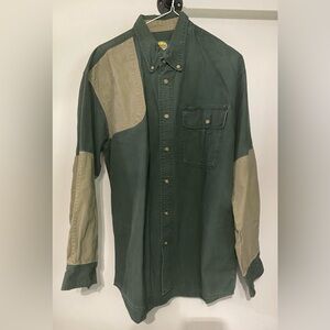 Cabela's Green Long Sleeve Men's Shirt Size L